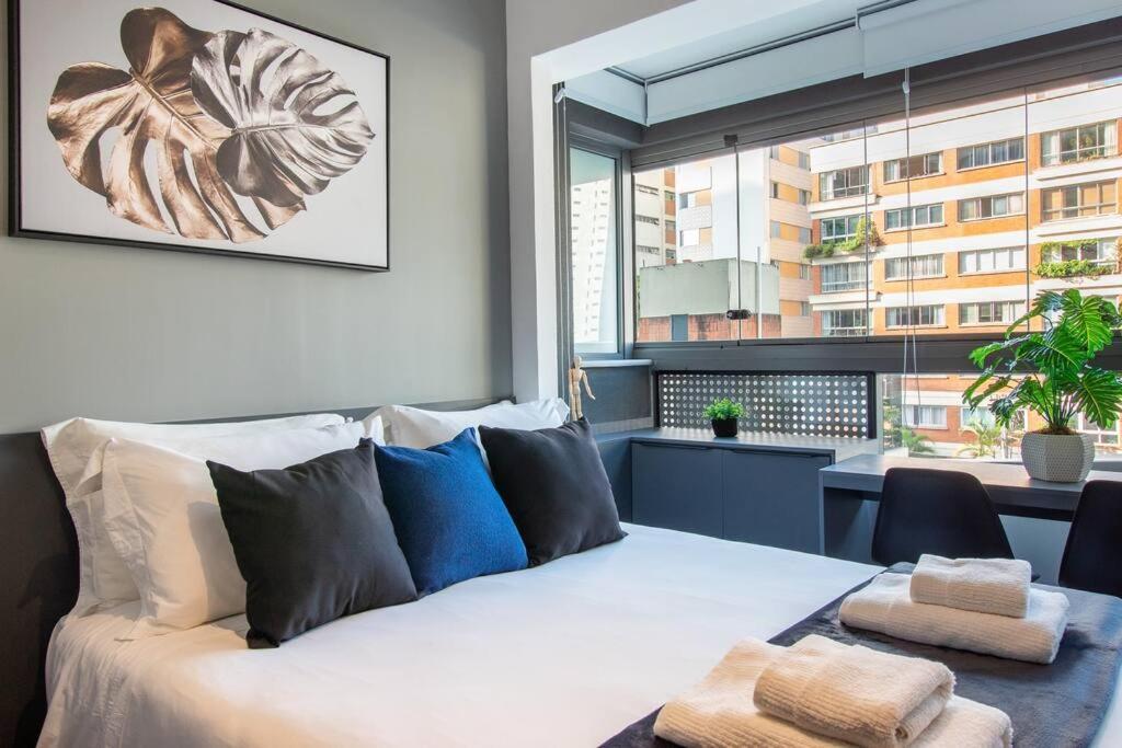 Апартаменты Bhomy Pinheiros Moderno E Bem Localizado Or607 Сан-Пауло Экстерьер фото