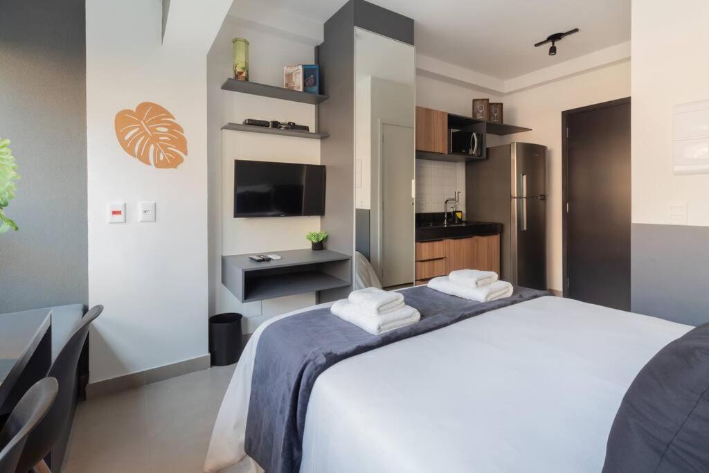 Апартаменты Bhomy Pinheiros Moderno E Bem Localizado Or607 Сан-Пауло Экстерьер фото
