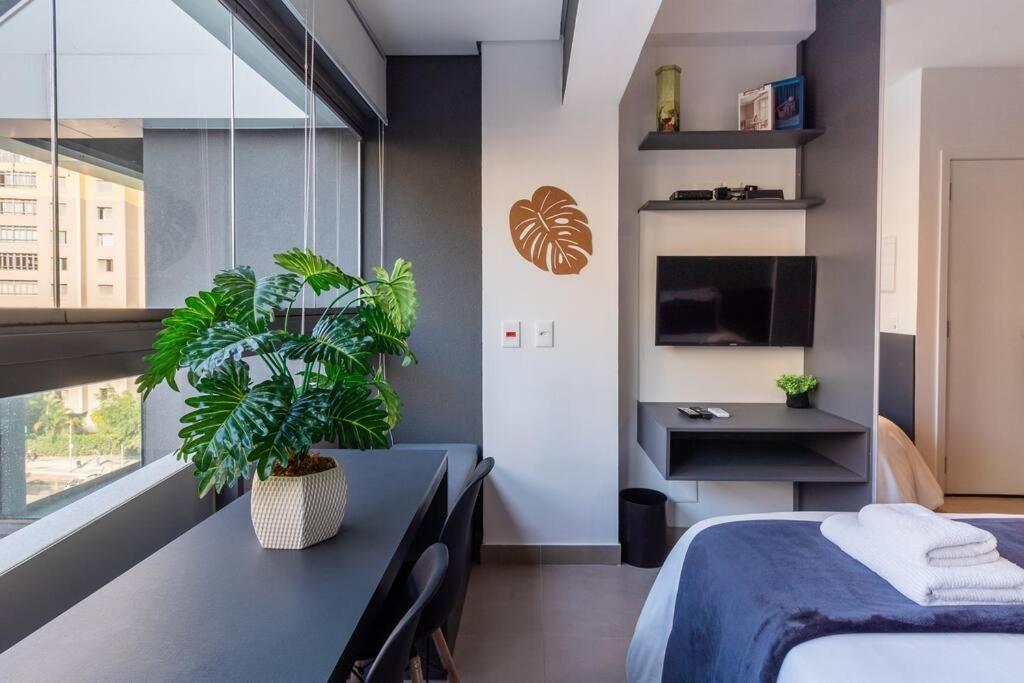 Апартаменты Bhomy Pinheiros Moderno E Bem Localizado Or607 Сан-Пауло Экстерьер фото