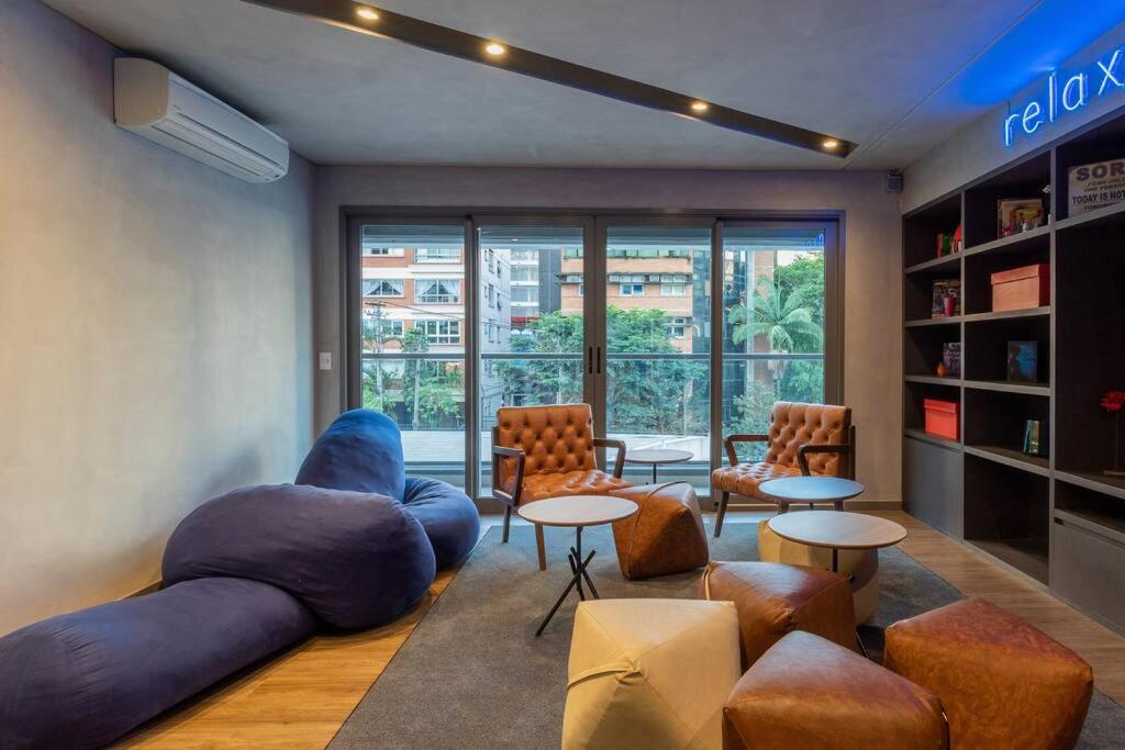 Апартаменты Bhomy Pinheiros Moderno E Bem Localizado Or607 Сан-Пауло Экстерьер фото